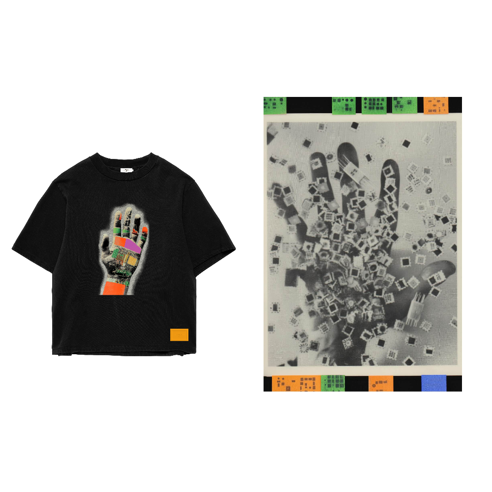 Футболка Цифровой ШУМ